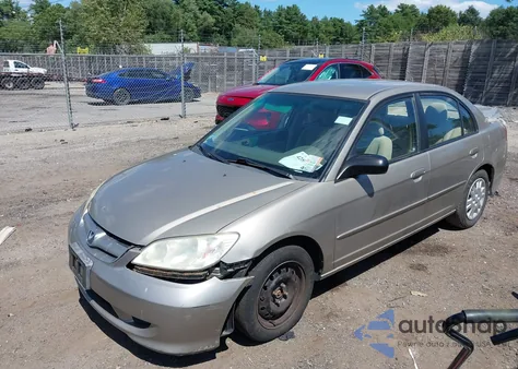 2004 Honda Civic Lx z USA, uszkodzony, nr VIN 2HGES165X4H535879
